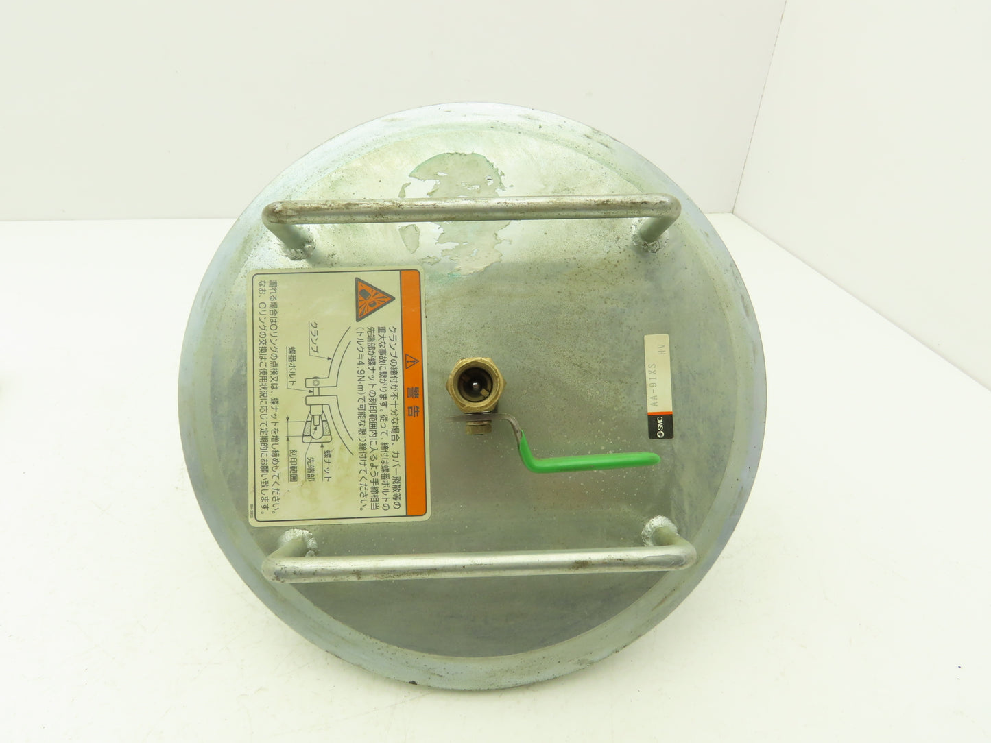 SMC AA-91XS Filter Cover Assembly For FG Hydraulic Bag Filter Clamp No O-Ring