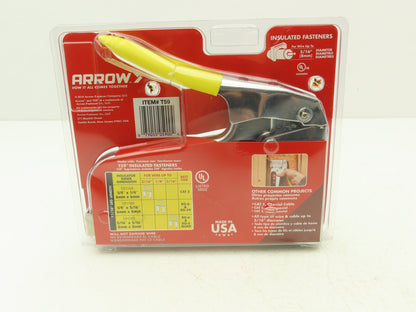 Arrow T59P Staple Gun for Wire/Cable Fasteners Data/Video/Communication Lot of 2