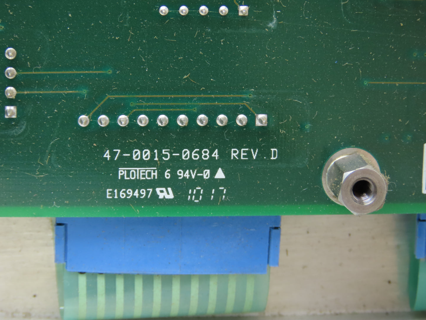 Nordson 1022240A Pro Blue 10 Hot Melt Glue Machine Control Panel 47-0015-0684