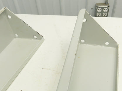 Omga Machine Base Table Legs 26-1/2" Long White Radial Arm Saw Set of 4
