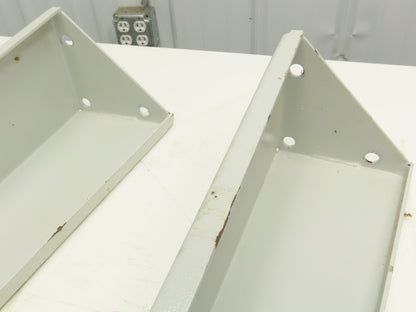 Omga Machine Base Table Legs 26-1/2" Long White Radial Arm Saw Set of 4