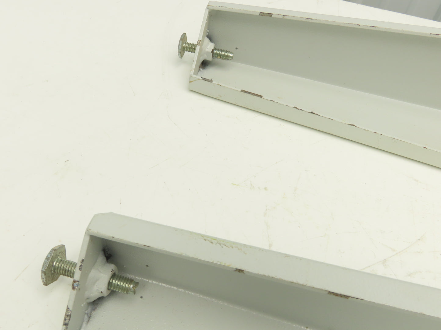 Omga Machine Base Table Legs 26-1/2" Long White Radial Arm Saw Set of 4