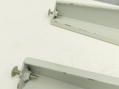 Omga Machine Base Table Legs 26-1/2" Long White Radial Arm Saw Set of 4