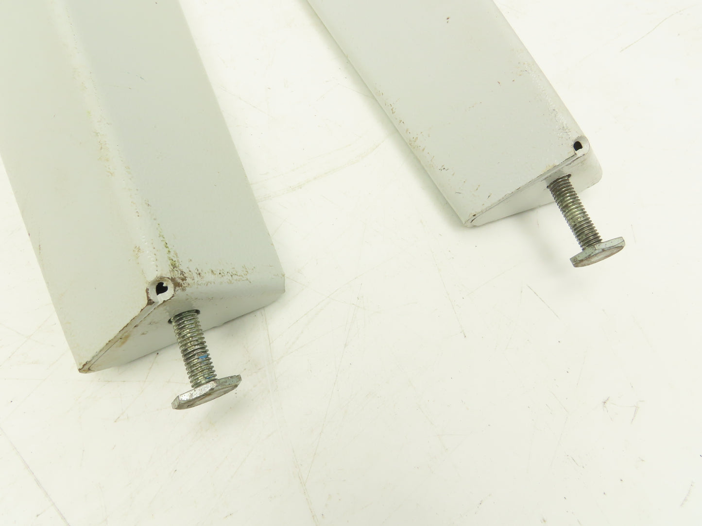 Omga Machine Base Table Legs 26-1/2" Long White Radial Arm Saw Set of 4