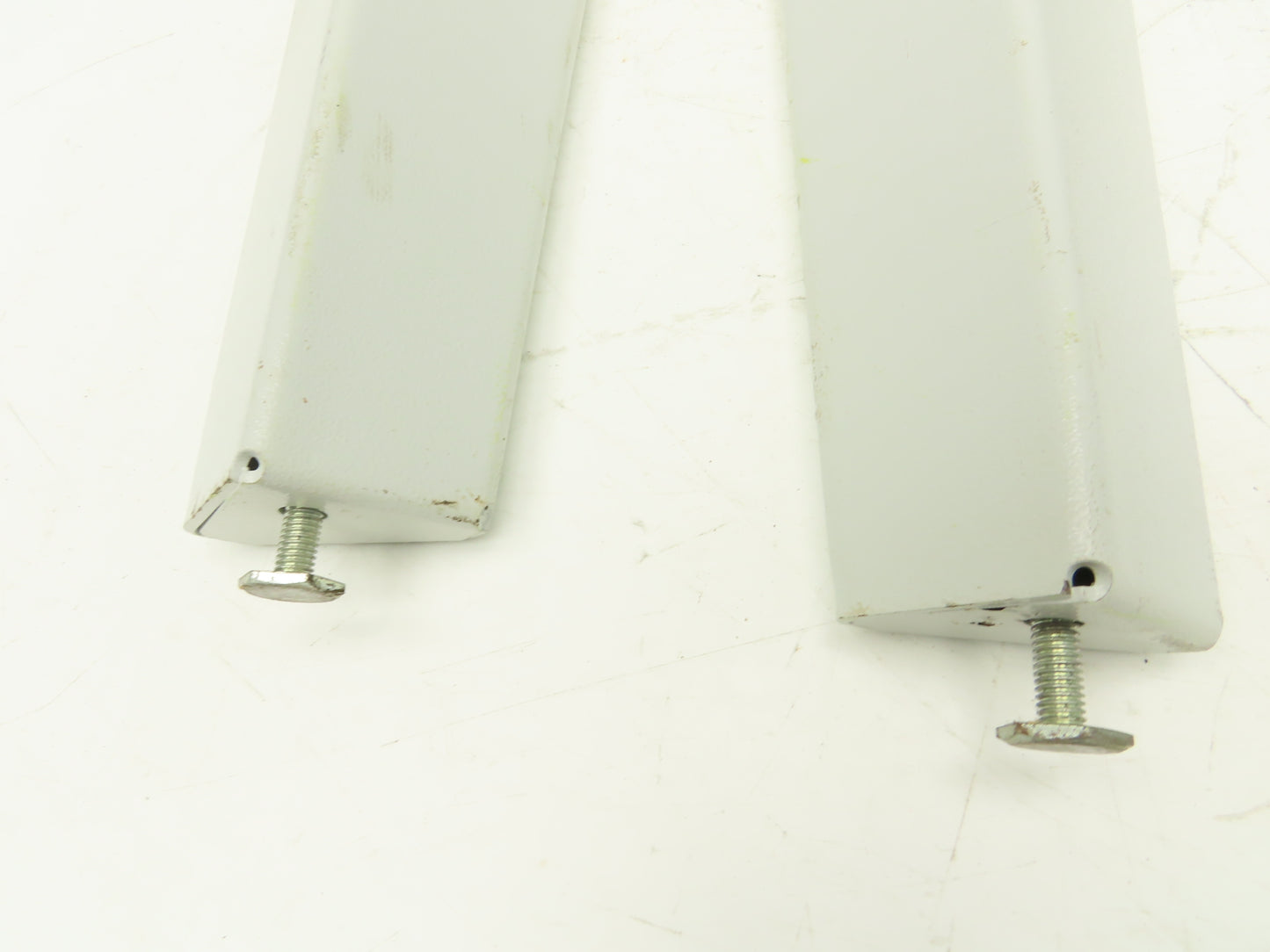 Omga Machine Base Table Legs 26-1/2" Long White Radial Arm Saw Set of 4