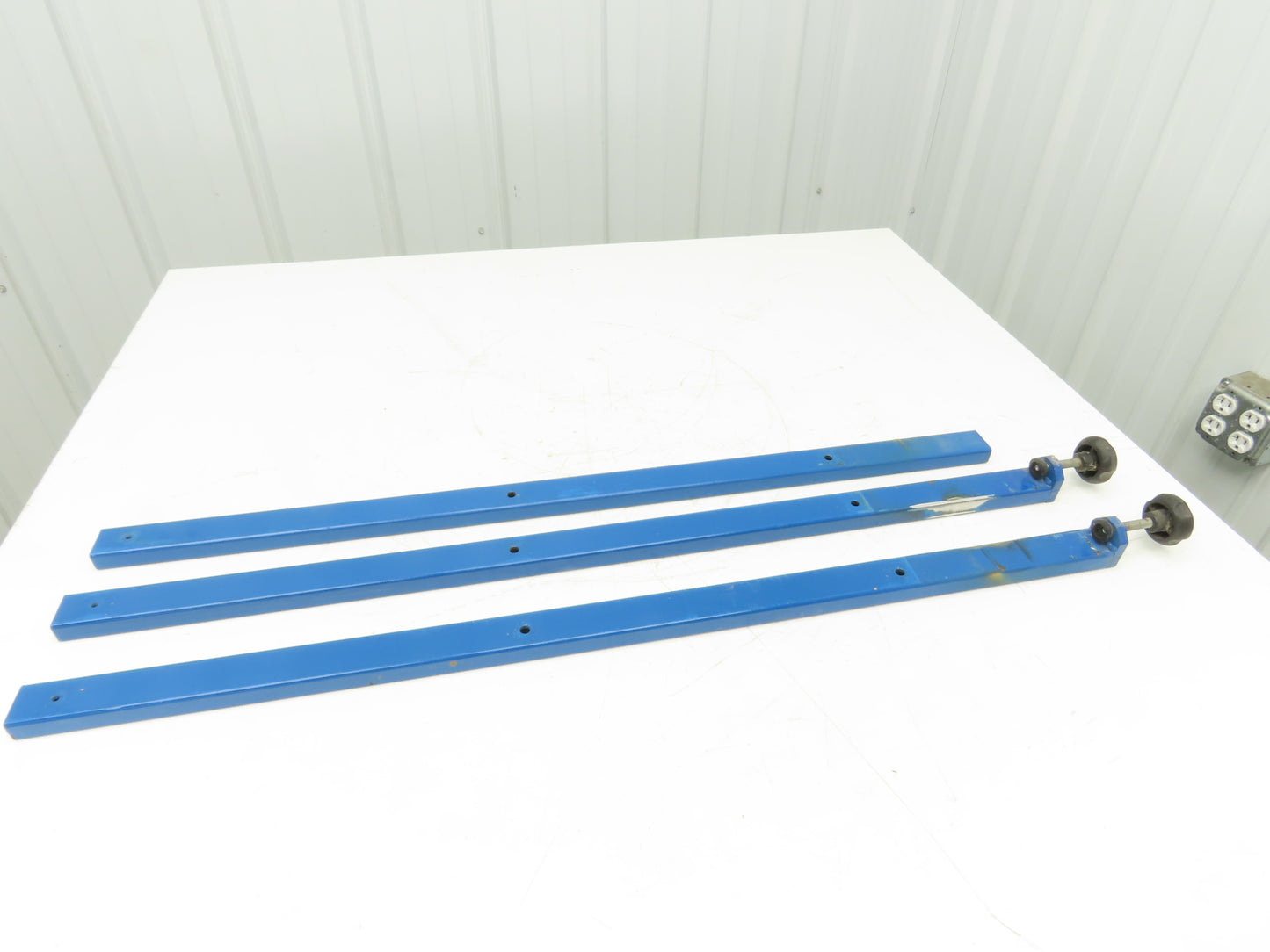 Omga Radial Arm Saw Table Brackets Adjustable Clamps RN700 Set of 3