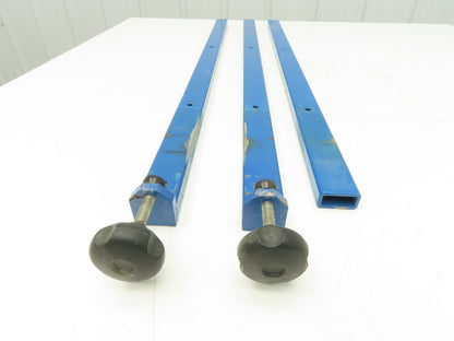 Omga Radial Arm Saw Table Brackets Adjustable Clamps RN700 Set of 3