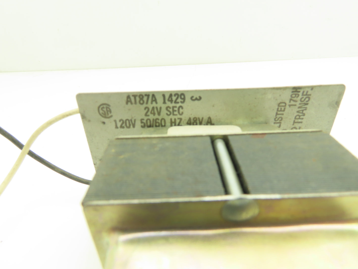 Honeywell AT87A 1429 Transformer 48VA HV 120VAC LV 24VAC 1PH