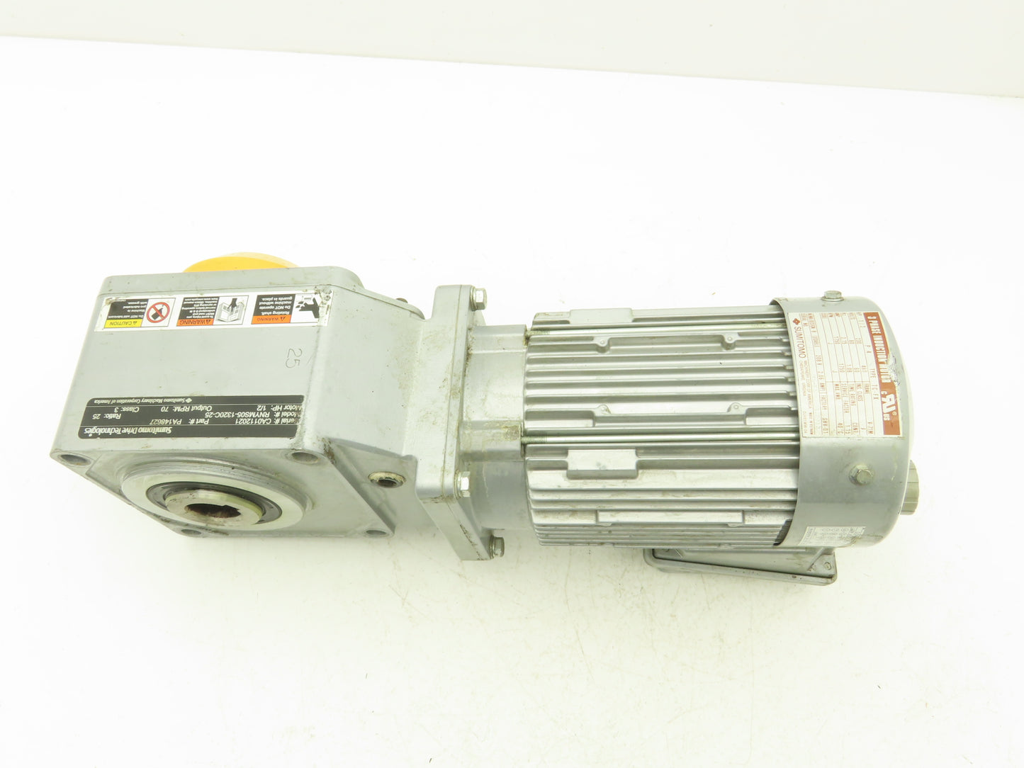 Sumitomo RNYMS05-1320C-25 Gearmotor 25:1 Ratio .5Hp 70rpm 3PH Hollow Shaft