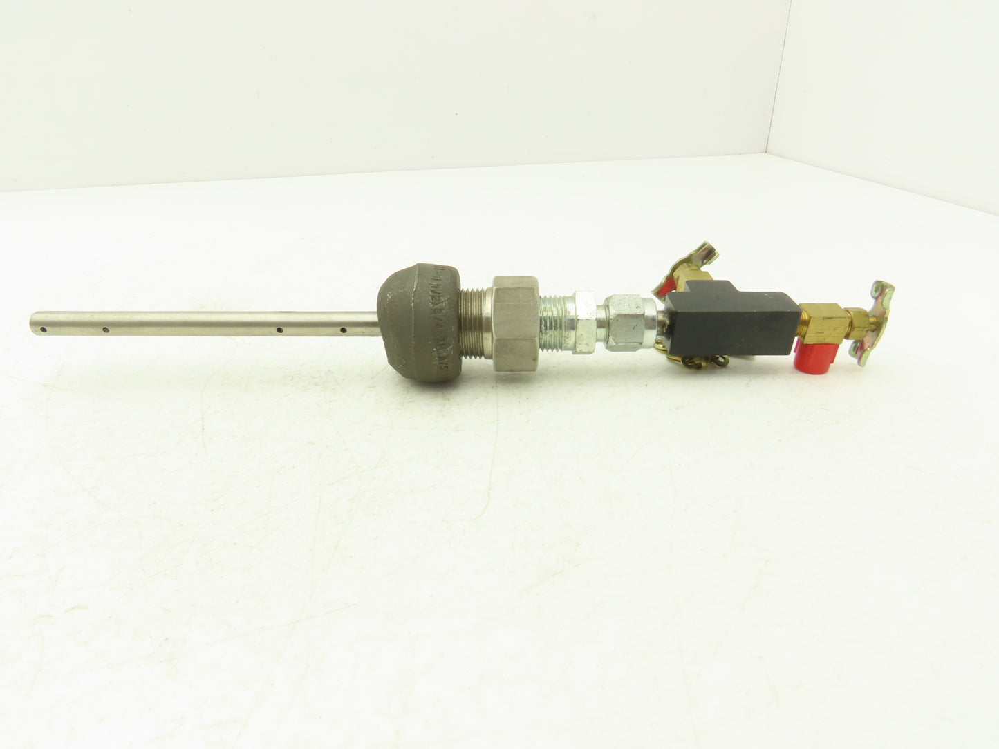 Taco Sentinel 7029-5  5" Tube Flow Meter Station 3/4"x1/2"NPT 12.5"OAL