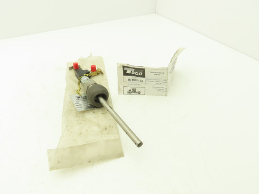 Taco Sentinel 7029-5  5" Tube Flow Meter Station 3/4"x1/2"NPT 12.5"OAL