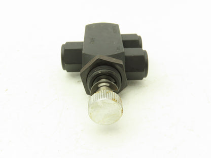 Parker GT400SV-10MT Hydraulic Guage Isolator Valve Block 1/4"NPT