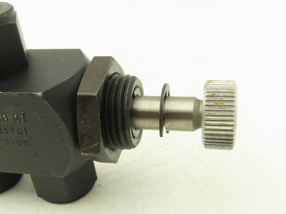 Parker GT400SV-10MT Hydraulic Guage Isolator Valve Block 1/4"NPT