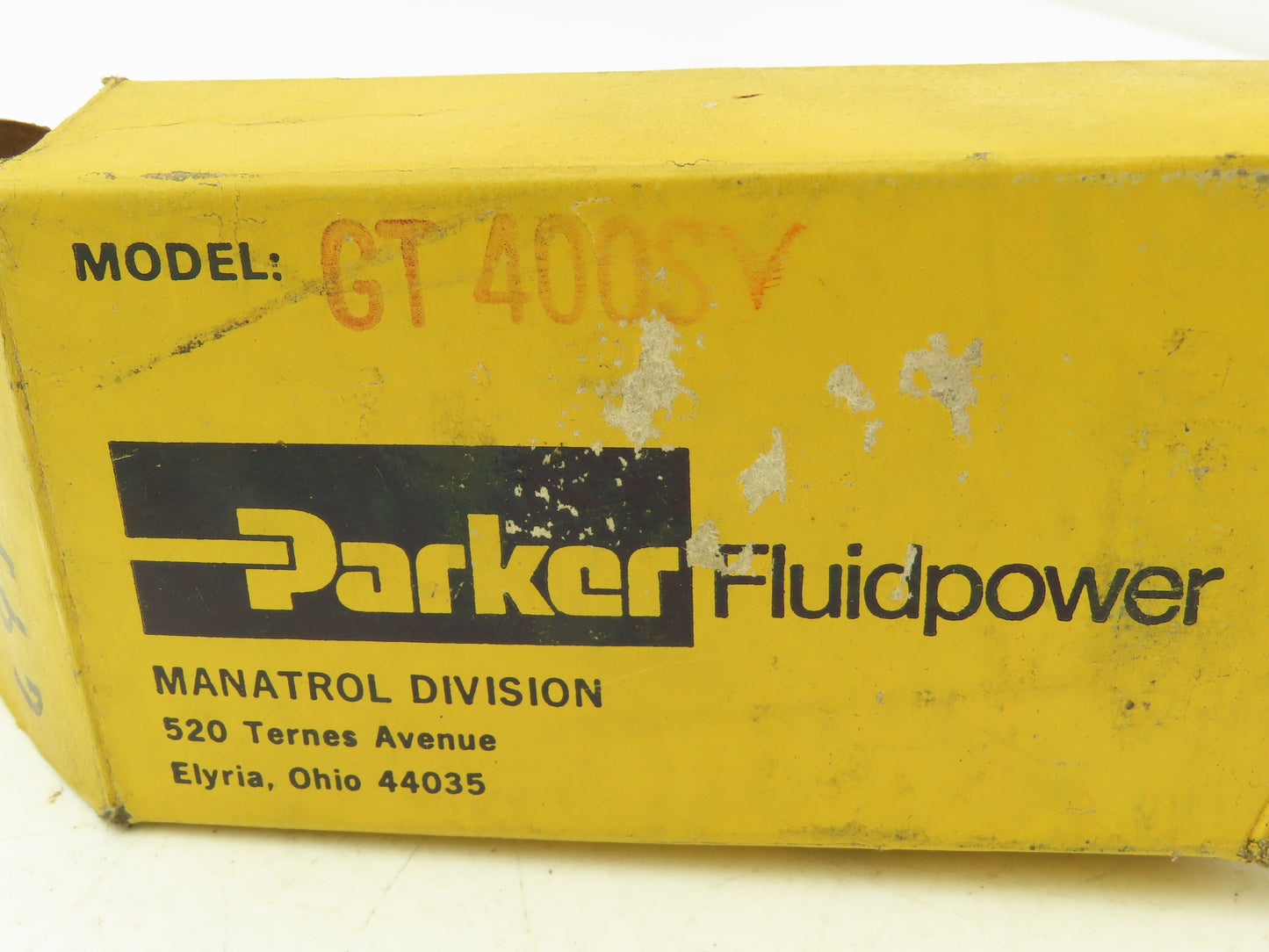 Parker GT400SV-10MT Hydraulic Guage Isolator Valve Block 1/4"NPT