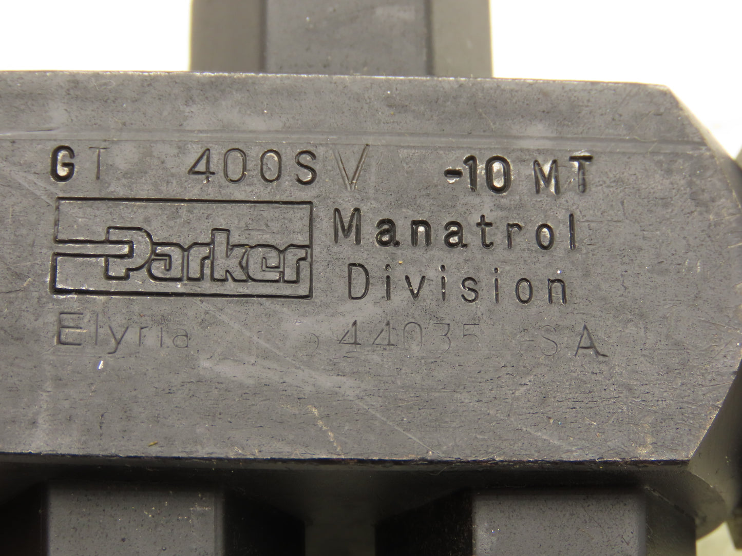 Parker GT400SV-10MT Hydraulic Guage Isolator Valve Block 1/4"NPT