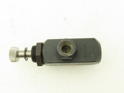 Parker GT400SV-10MT Hydraulic Guage Isolator Valve Block 1/4"NPT