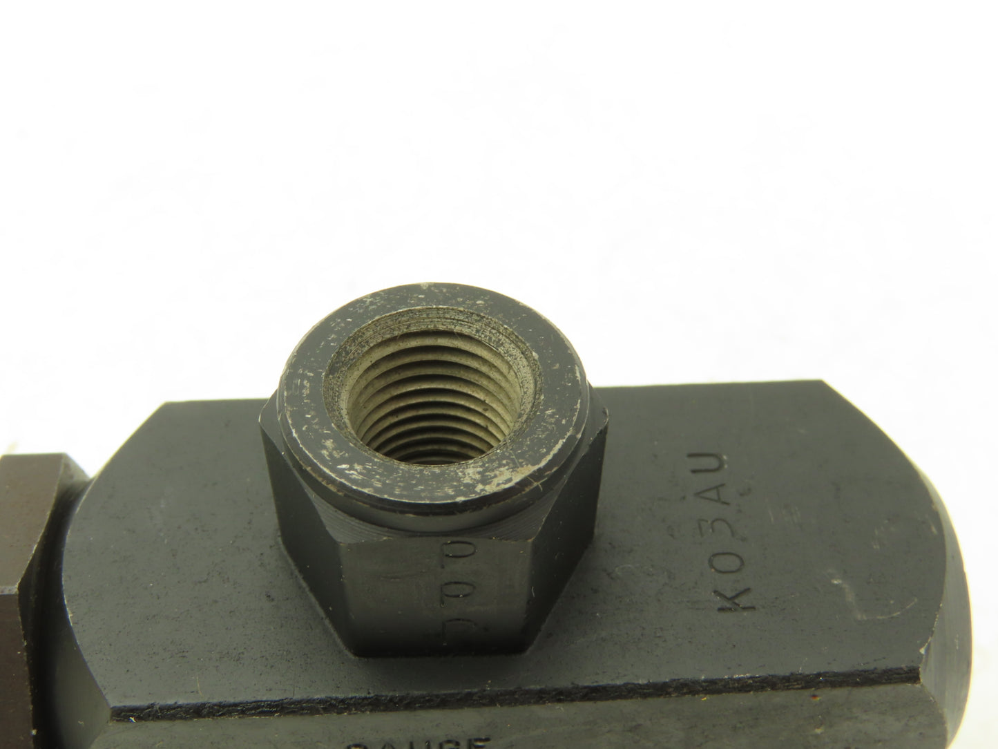 Parker GT400SV-10MT Hydraulic Guage Isolator Valve Block 1/4"NPT