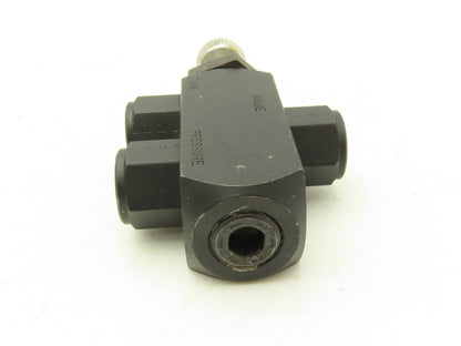 Parker GT400SV-10MT Hydraulic Guage Isolator Valve Block 1/4"NPT