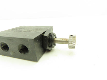 Parker GT400 S V 40 ED Hydraulic Guage Isolator Valve Block 1/4"NPT