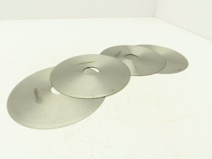 Metso RAUZ445349 D1 Blades Right Handed Beveled One Side 6-1/4" OD Lot of 4