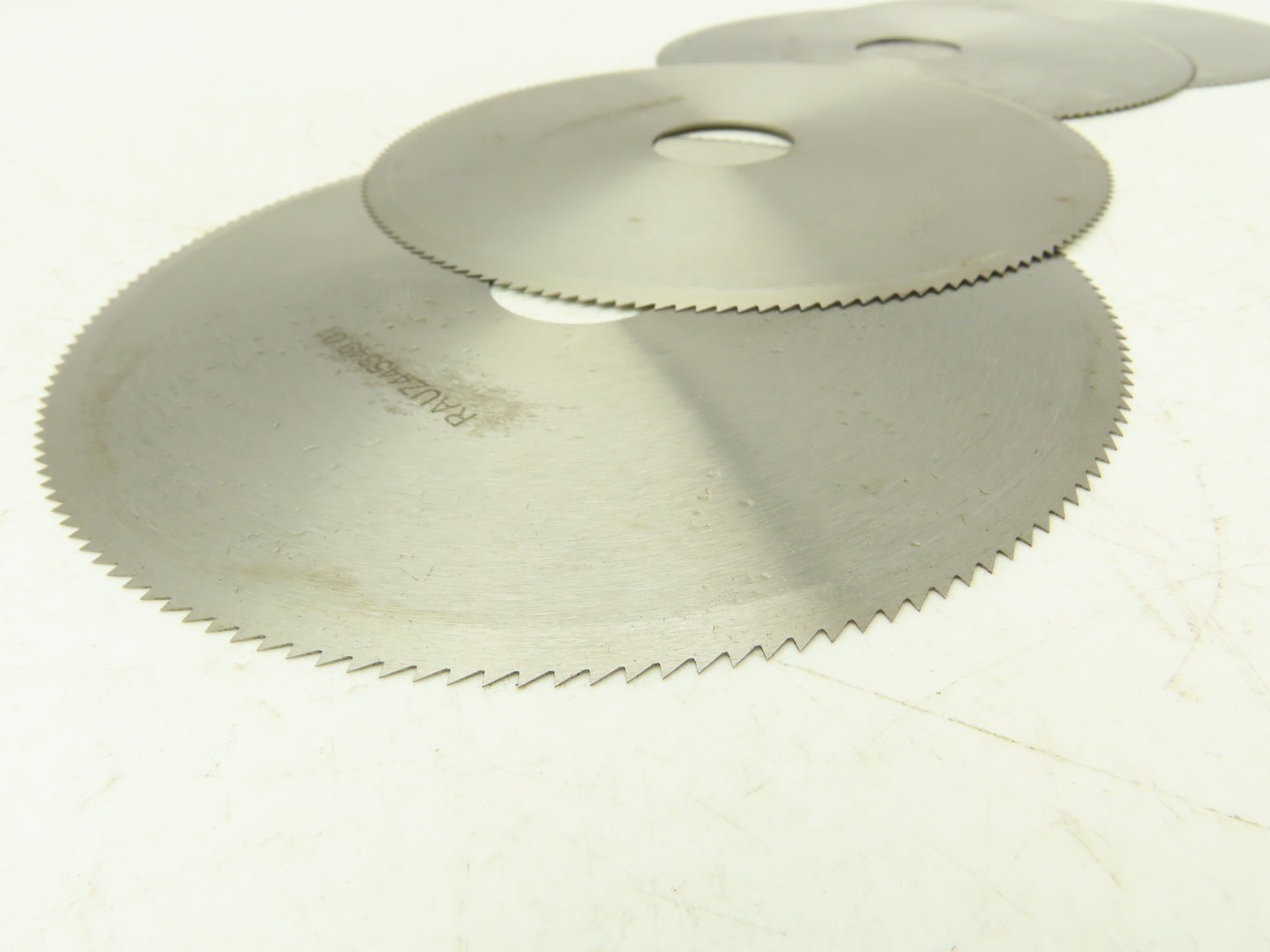 Metso RAUZ445349 D1 Blades Right Handed Beveled One Side 6-1/4" OD Lot of 4