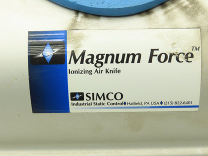 Simco Magnum Force Ionizing Air Knife 24" Static Bar 6" Aluminum Housing