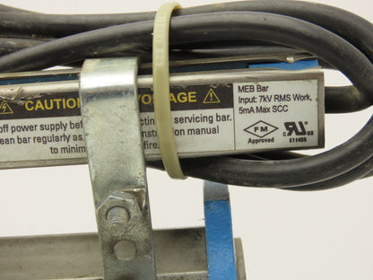 Simco Magnum Force Ionizing Air Knife 24" Static Bar 6" Aluminum Housing