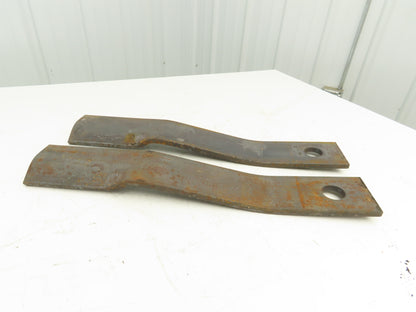 Woods 19160 Bush Hog Mower Blades Rotary Cutter 4"x 25.25"L  Set of 2 OEM