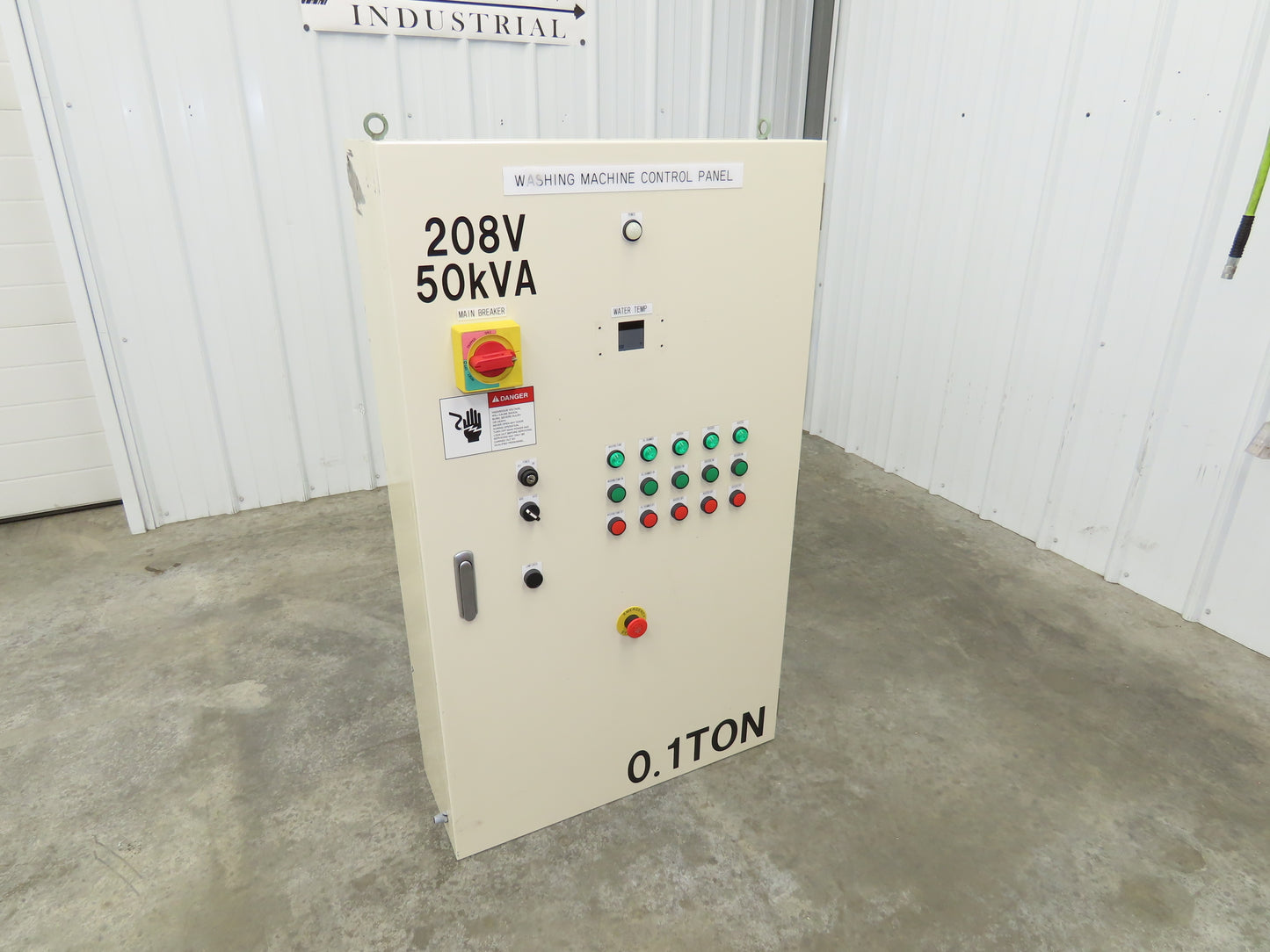 Electrical Enclosure 1200x700x240mm Backplate 200 Amp Disconnect 47x27x9"