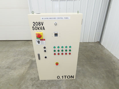 Electrical Enclosure 1200x700x240mm Backplate 200 Amp Disconnect 47x27x9"