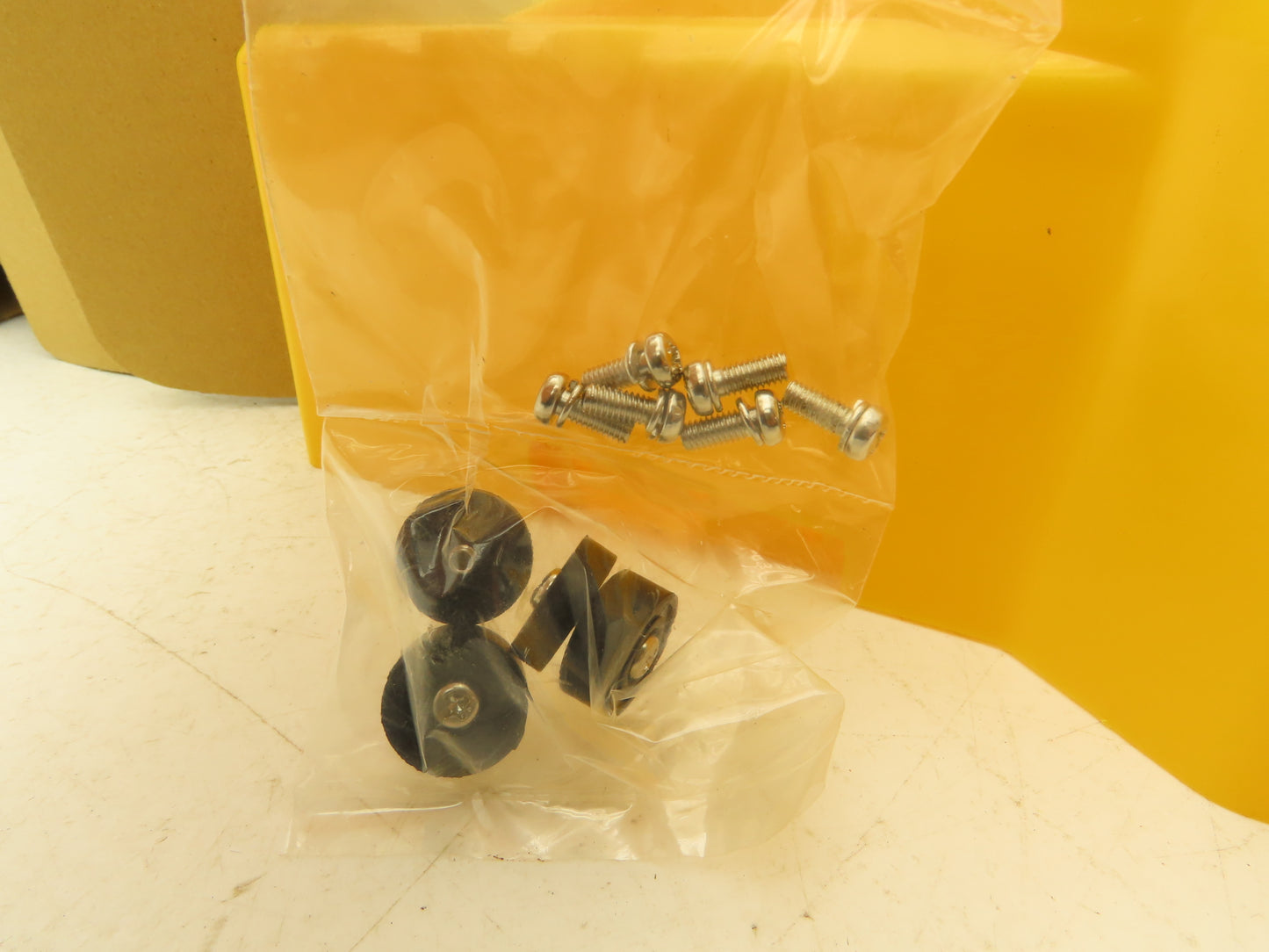 ARO 492P16 Foot Pedal Valve Safety Guard Yellow Plastic 114417  Lot of 2