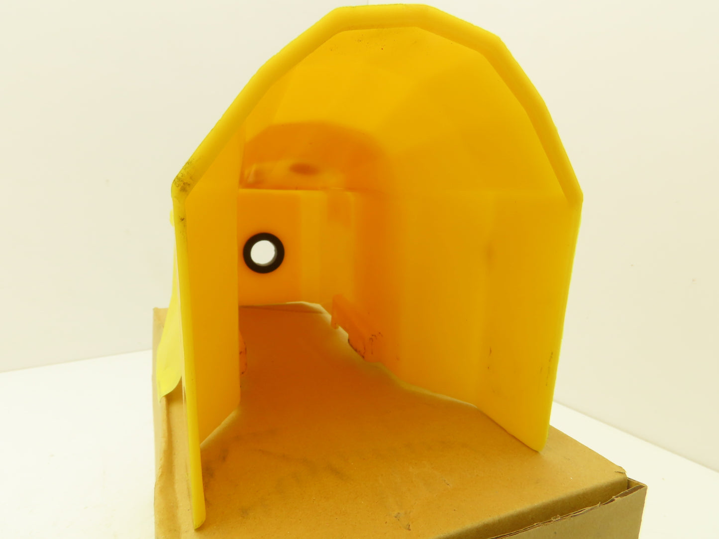 ARO 492P16 Foot Pedal Valve Safety Guard Yellow Plastic 114417  Lot of 2