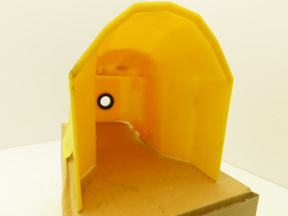 ARO 492P16 Foot Pedal Valve Safety Guard Yellow Plastic 114417  Lot of 2