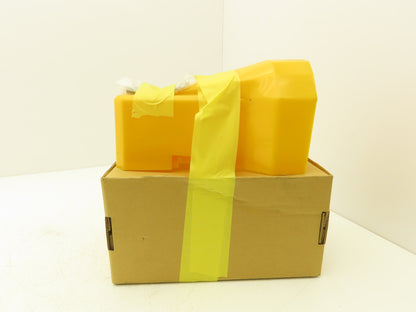 ARO 492P16 Foot Pedal Valve Safety Guard Yellow Plastic 114417  Lot of 2