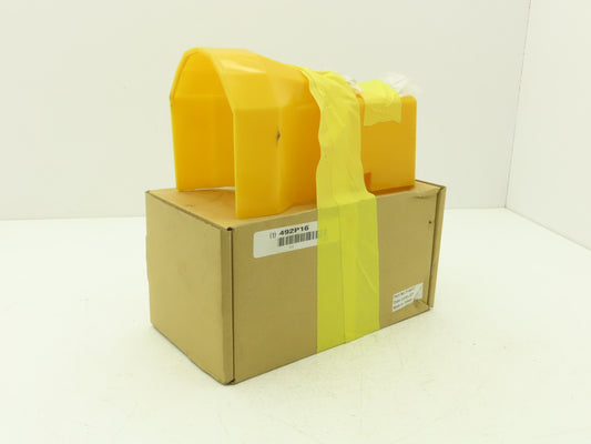 ARO 492P16 Foot Pedal Valve Safety Guard Yellow Plastic 114417  Lot of 2