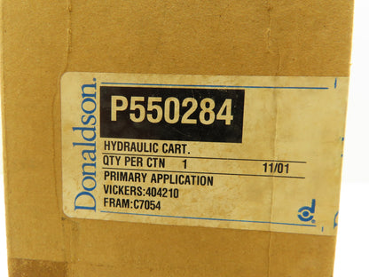 Donaldson Filtration Solutions P550284 Hydraulic Filter Cartridge