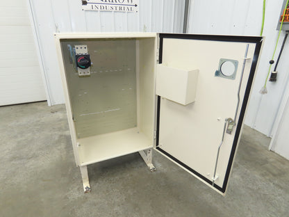 Electrical Enclosure 1000x700x400mm Backplate 30 Amp Disconnect 39x27x12"