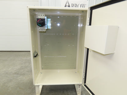 Electrical Enclosure 1000x700x400mm Backplate 30 Amp Disconnect 39x27x12"