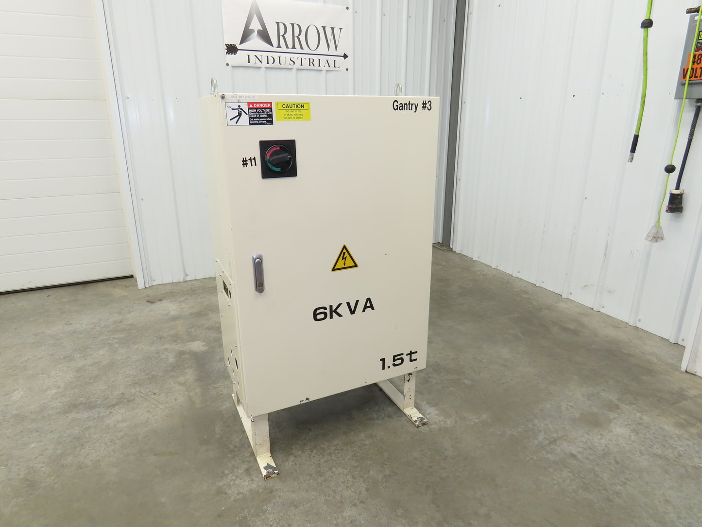 Electrical Enclosure 1000x700x400mm Backplate 30 Amp Disconnect 39x27x12"