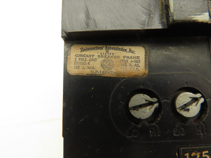 General Electric TFK226F000 Circuit Breaker 125A 2-Pole