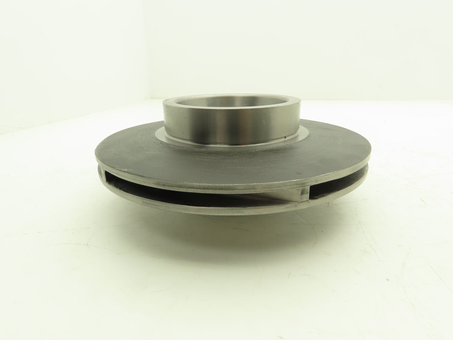 Centrifugal Pump Impeller 60mm Keyed Bore 203mm OD Steel