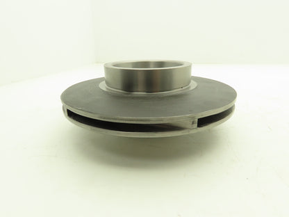 Centrifugal Pump Impeller 60mm Keyed Bore 203mm OD Steel
