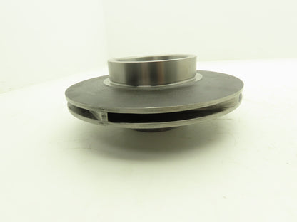 Centrifugal Pump Impeller 60mm Keyed Bore 203mm OD Steel