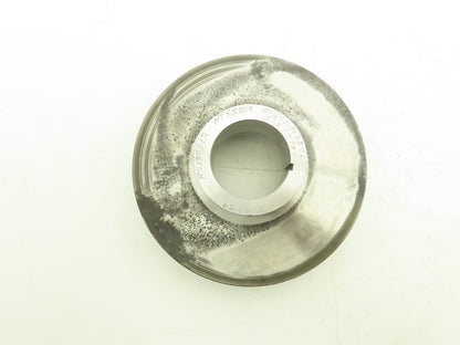 Centrifugal Pump Impeller 60mm Keyed Bore 203mm OD Steel