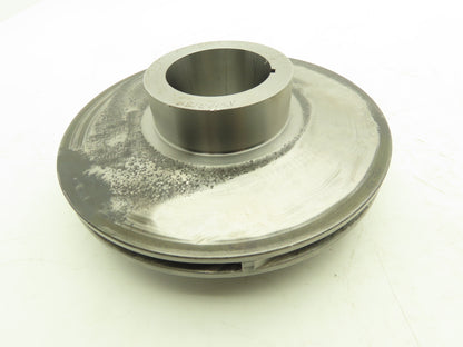 Centrifugal Pump Impeller 60mm Keyed Bore 203mm OD Steel