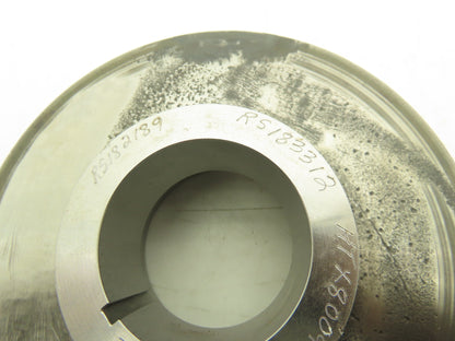 Centrifugal Pump Impeller 60mm Keyed Bore 203mm OD Steel