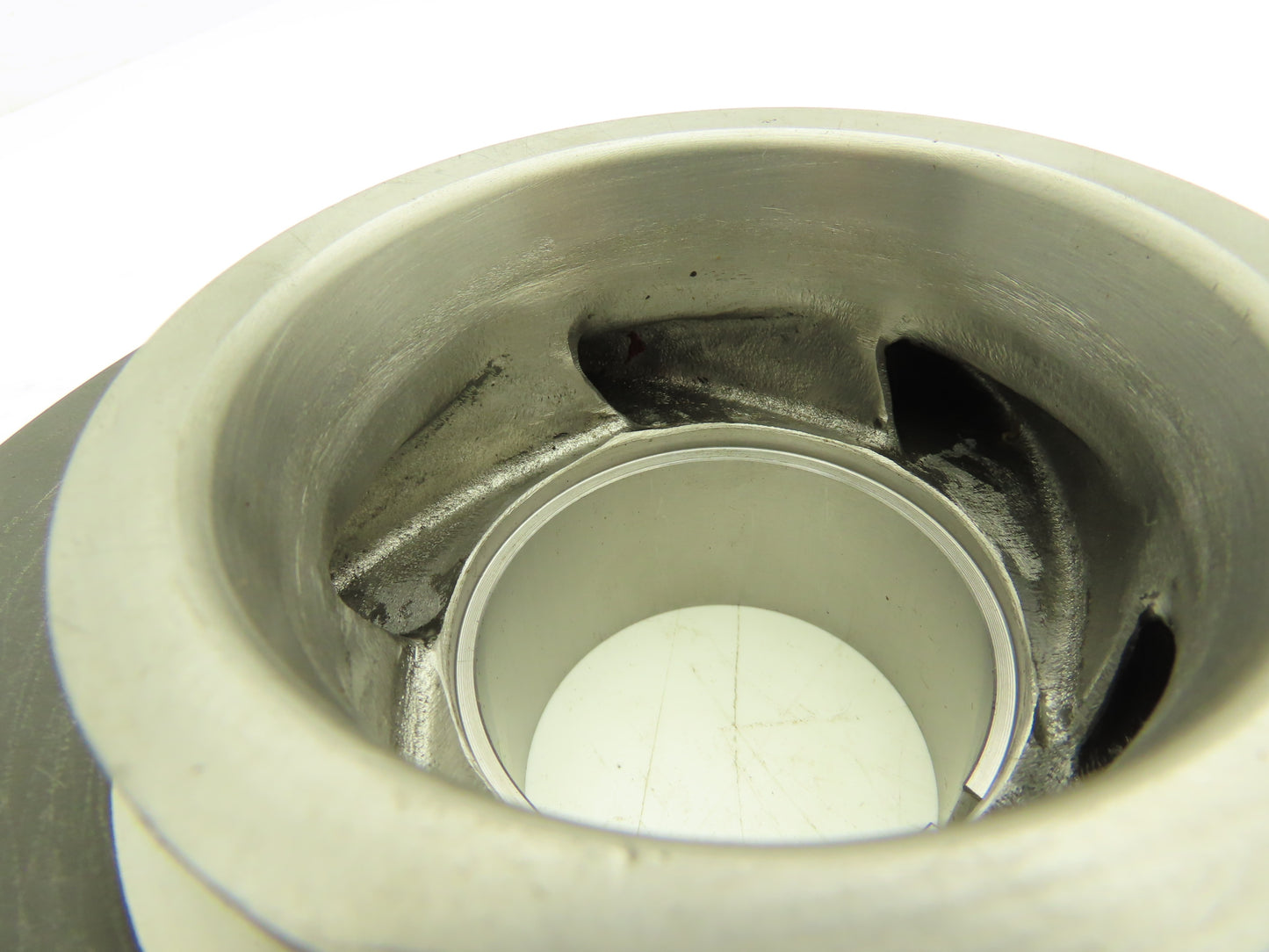 Centrifugal Pump Impeller 60mm Keyed Bore 203mm OD Steel