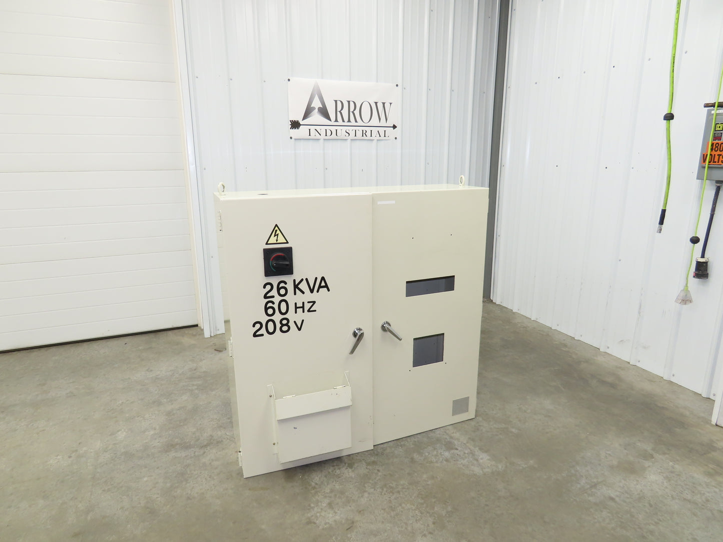 Electrical Enclosure 1200x1200x340mm Dual Door 125 Amp Disconnect 47x47x13"