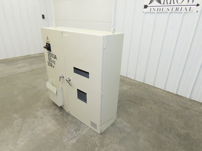 Electrical Enclosure 1200x1200x340mm Dual Door 125 Amp Disconnect 47x47x13"