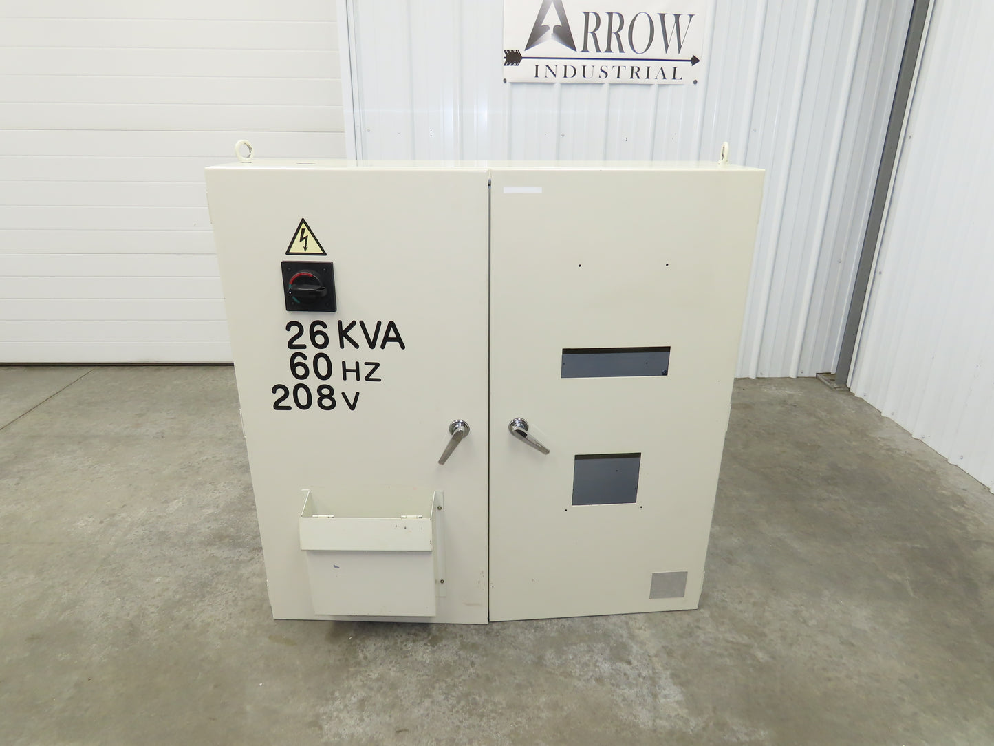 Electrical Enclosure 1200x1200x340mm Dual Door 125 Amp Disconnect 47x47x13"